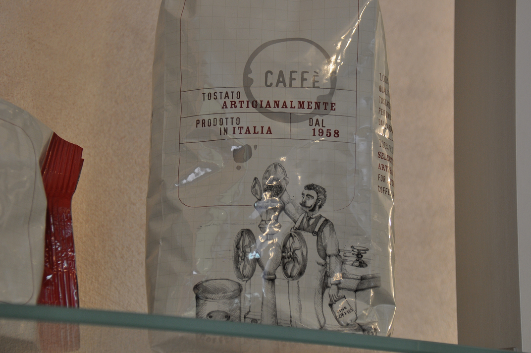 Grosmi, der Caffee aus Italien im Eissalon Caorle